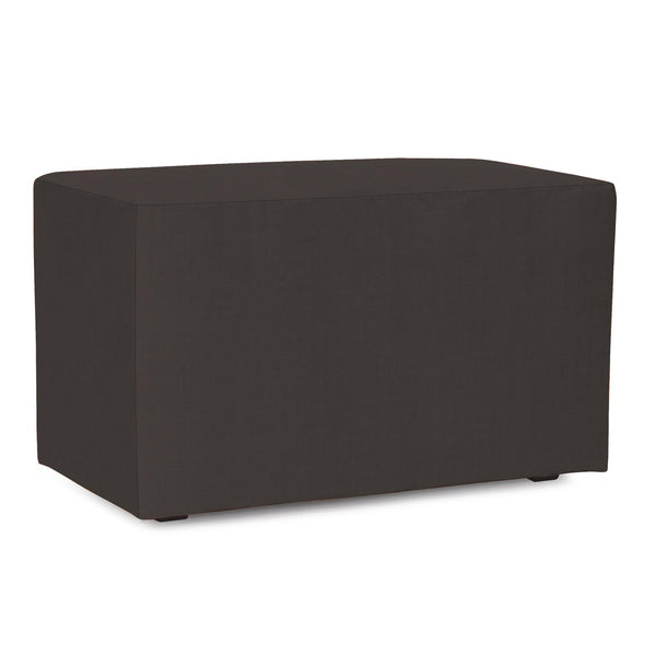 Howard Elliott Universal Bench Cover - Luxurious Faux Leather Slipcover For  Universal Bench Gray 100% Sunbrella Acrylic Qc130-460-howard-elliott