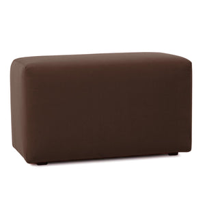Howard Elliott Universal Bench Cover - Luxurious Faux Leather Slipcover For  Universal Bench Brown 100% Sunbrella Acrylic Qc130-462-howard-elliott