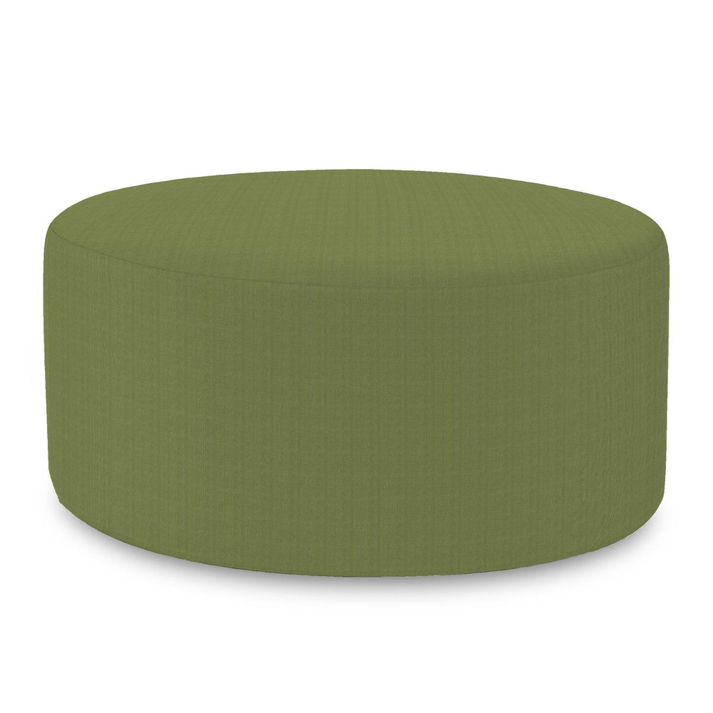 Howard Elliott Universal 36-inch Round Ottoman Cover - Durable Sunbrella Fabric For Stylish Outdoor Decor Upgrade Brown 100% Sunbrella Acrylic Qc132-463-howard-elliott
