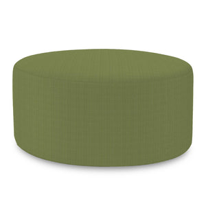 Howard Elliott Universal 36-inch Round Ottoman Cover - Durable Sunbrella Fabric For Stylish Outdoor Decor Upgrade Green 100% Sunbrella Acrylic Qc132-299-howard-elliott