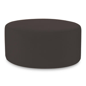 Howard Elliott Universal 36-inch Round Ottoman Cover - Durable Sunbrella Fabric For Stylish Outdoor Decor Upgrade Gray 100% Sunbrella Acrylic Qc132-460-howard-elliott