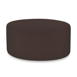Howard Elliott Universal 36-inch Round Ottoman Cover - Durable Sunbrella Fabric For Stylish Outdoor Decor Upgrade Brown 100% Sunbrella Acrylic Qc132-462-howard-elliott