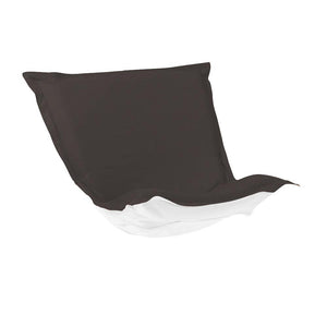Howard Elliott Puff Chair Cover - Transform Your Space With Luxurious Faux Fur Slipcovers For Scroll & Rocker Frames Gray 100% Sunbrella Acrylic Qc300-460-howard-elliott