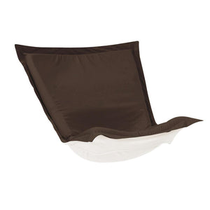 Howard Elliott Puff Chair Cover - Transform Your Space With Luxurious Faux Fur Slipcovers For Scroll & Rocker Frames Brown 100% Sunbrella Acrylic Qc300-462-howard-elliott