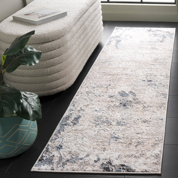 Safavieh Quincy Luxurious Modern Area Rug - Power Loomed Design For Chic Sophistication & Comfort Ivory ,Beige 50% Polyester,50% Polypropylene Qcy100a-9