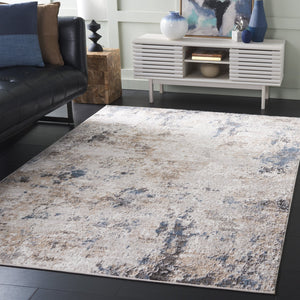 Safavieh Quincy Modern Runner Area Rug - Elegant Turkish Craftsmanship For Chic Home Décor And Comfort Ivory ,Beige 50% Polyester,50% Polypropylene Qcy100a-5