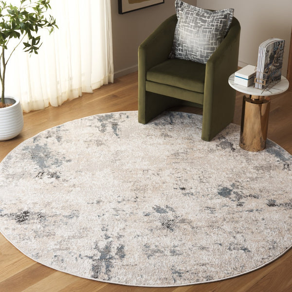 Safavieh Quincy Luxurious Modern Area Rug - Power Loomed Design For Chic Sophistication & Comfort Ivory ,Beige 50% Polyester,50% Polypropylene Qcy100a-9