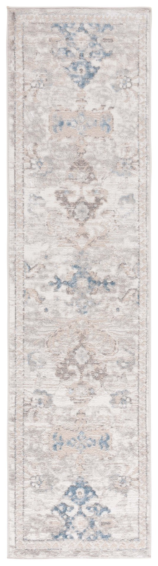 Safavieh Quincy Transitional Area Rug – Elegant Turkish Design, Durable & Plush For Cozy Living Spaces Ivory ,Beige 50% Polyester,50% Polypropylene Qcy102a-4