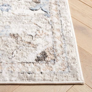 Safavieh Quincy Transitional Area Rug – Elegant Turkish Design, Durable & Plush For Cozy Living Spaces Ivory ,Beige 50% Polyester,50% Polypropylene Qcy102a-4