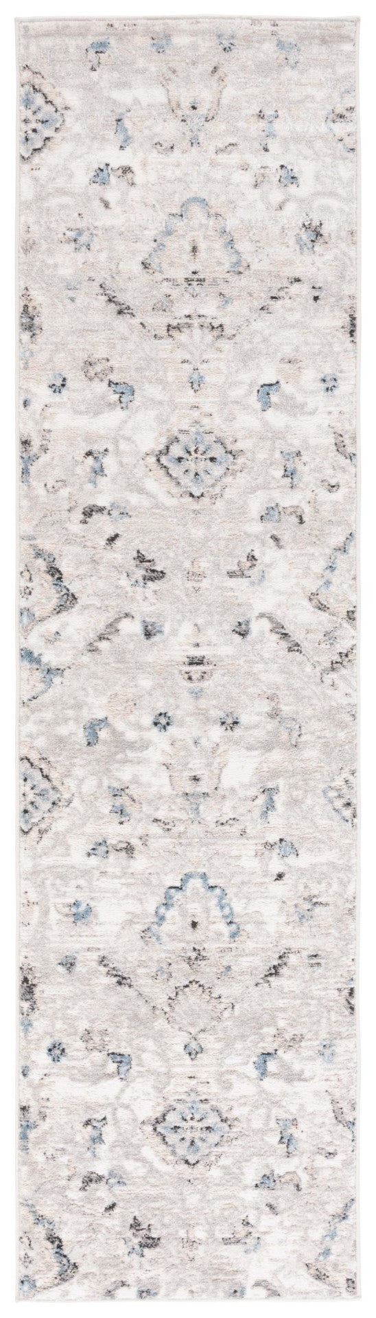 Safavieh Quincy Transitional Style Area Rug - Luxurious Turkish Craftsmanship In Elegant Color Palette Ivory ,Light Grey 50% Polyester,50% Polypropylene Qcy104a-4
