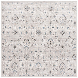 Safavieh Quincy Transitional Style Area Rug - Luxurious Turkish Craftsmanship In Elegant Color Palette Ivory ,Light Grey 50% Polyester,50% Polypropylene Qcy104a-4