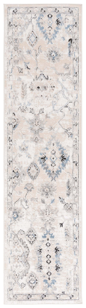 Safavieh Quincy Runner Area Rug - Luxurious Transitional Design For Hallways, Kitchens, And Stylish Spaces Ivory ,Beige 50% Polyester,50% Polypropylene Qcy106a-28