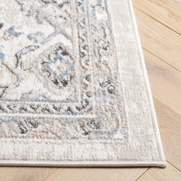 Safavieh Quincy Runner Area Rug - Luxurious Transitional Design For Hallways, Kitchens, And Stylish Spaces Ivory ,Beige 50% Polyester,50% Polypropylene Qcy106a-5