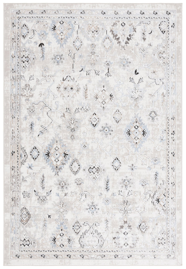 Safavieh Quincy Runner Area Rug - Luxurious Transitional Design For Hallways, Kitchens, And Stylish Spaces Ivory ,Beige 50% Polyester,50% Polypropylene Qcy106a-5