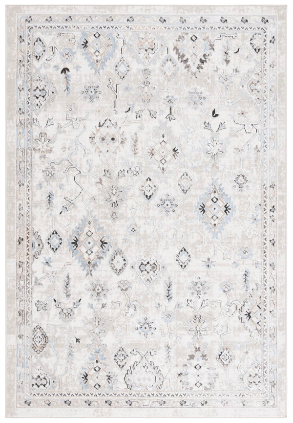 Safavieh Quincy Elegant Transitional Area Rug - Soft Comfort, Durable Power Loomed Craftsmanship, Classic Design Ivory ,Beige 50% Polyester,50% Polypropylene Qcy106a-8