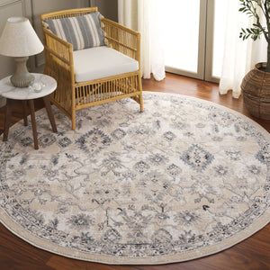 Safavieh Quincy Runner Area Rug - Luxurious Transitional Design For Hallways, Kitchens, And Stylish Spaces Ivory ,Beige 50% Polyester,50% Polypropylene Qcy106a-7r