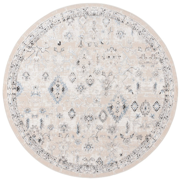 Safavieh Quincy Elegant Transitional Area Rug - Soft Comfort, Durable Power Loomed Craftsmanship, Classic Design Ivory ,Beige 50% Polyester,50% Polypropylene Qcy106a-8