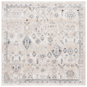 Safavieh Quincy Runner Area Rug - Luxurious Transitional Design For Hallways, Kitchens, And Stylish Spaces Ivory ,Beige 50% Polyester,50% Polypropylene Qcy106a-7sq