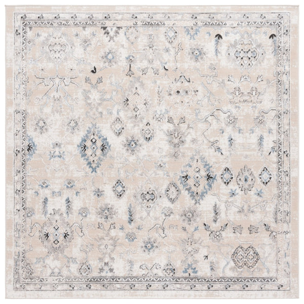 Safavieh Quincy Elegant Transitional Area Rug - Soft Comfort, Durable Power Loomed Craftsmanship, Classic Design Ivory ,Beige 50% Polyester,50% Polypropylene Qcy106a-8