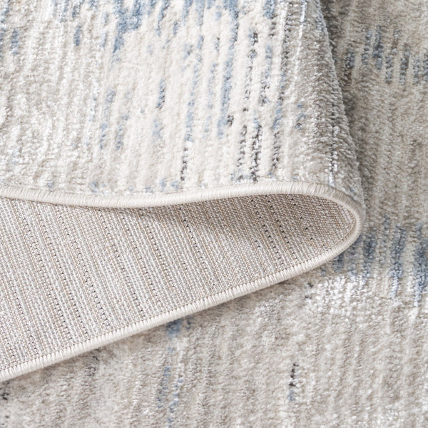 Safavieh Quincy Area Rug - Elegant Power Loomed Design In Soft Tones For Modern Home Aesthetic Upgrade Ivory ,Light Grey 50% Polyester,50% Polypropylene Qcy108a-9