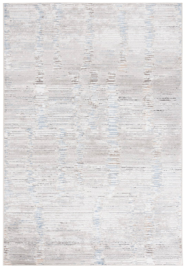 Safavieh Quincy Area Rug - Elegant Power Loomed Design In Soft Tones For Modern Home Aesthetic Upgrade Ivory ,Light Grey 50% Polyester,50% Polypropylene Qcy108a-9