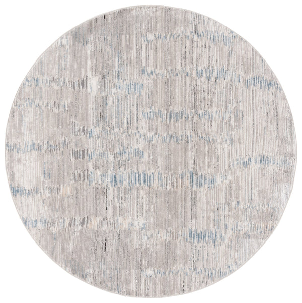 Safavieh Quincy Contemporary Runner Area Rug - Luxurious Softness & Durability For Elegant Home Spaces Ivory ,Light Grey 50% Polyester,50% Polypropylene Qcy108a-7r