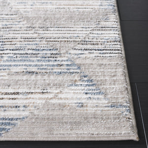 Safavieh Quincy Elegant Modern Runner Rug – Luxurious Power Loomed Design For Hallways & Entryways, 8 Feet Long Ivory ,Beige 50% Polyester,50% Polypropylene Qcy112a-5
