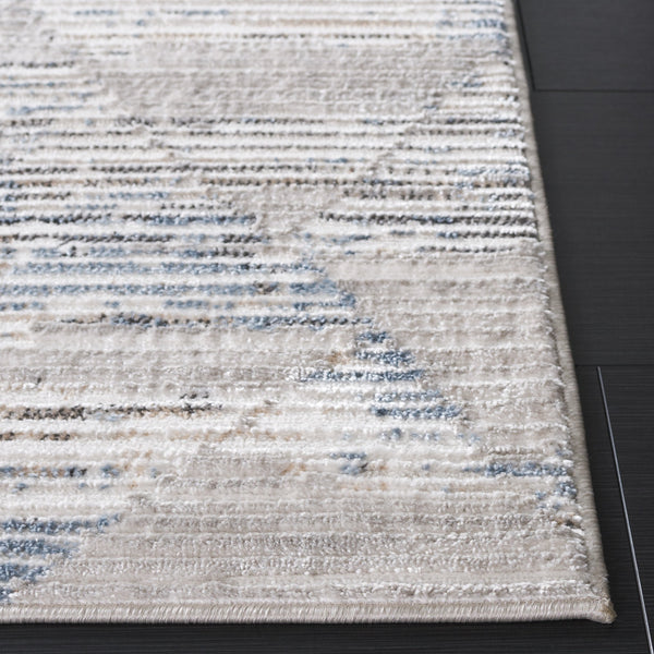Safavieh Quincy Elegant Modern Runner Rug – Luxurious Power Loomed Design For Hallways & Entryways, 8 Feet Long Ivory ,Beige 50% Polyester,50% Polypropylene Qcy112a-5