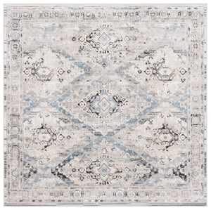 Safavieh Quincy Elegant Transitional Area Rug - Chic Blue And Ivory Design For Stylish Home Décor Upgrade Ivory ,Blue 50% Polyester,50% Polypropylene Qcy114a-4