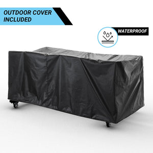 English Elm Hawkins Heavy Duty Mobile Cart for Folding Chairs & Tables - Secure, Durable, Easy to Maneuver QIN-FRCW45425-GG