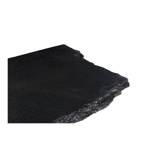 Moe's Home Nate Slate Console Table - Bold Live Edge Design With Iron Base And Unique Natural Stone Finish Grey Slate Stone,Iron Base Qj-1010-25-0