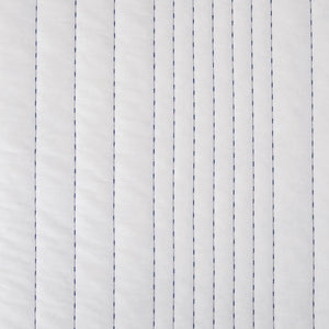 Hiend Accents Staccato Reversible Quilt Set - Transform Your Bedroom With Elegant Watercolor Design And Comfort Blue,White Face And Back, 100% Cotton,Fill, 100% Polyester Qn2249-tw-oc