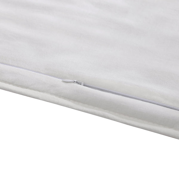 Hiend Accents Mystic Stripe Cotton Gauze Quilt Set - Timeless Elegance Meets Cozy Comfort For All Seasons Taupe Face And Back, 100% Cotton,Fill, 100% Polyester Qn2335-tw-tp