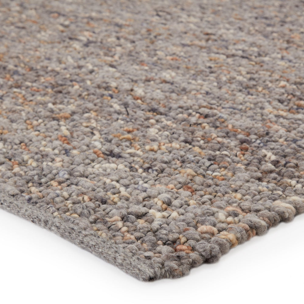 Jaipur Living Quiet Time Hadren Qtm01 Handwoven Handmade 90% Wool 10% Jute Solids Solid Indoor Rug Gray, Brown 90% Wool 10% Jute Rug148844