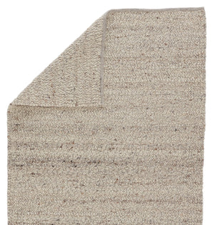 Jaipur Living Quiet Time Hadren Qtm03 Handwoven Handmade 90% Wool 10% Jute Solids Solid Indoor Rug Taupe, Gray 90% Wool 10% Jute Rug148848