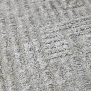 Amer Rugs Quartz Premium Hand-knotted Area Rug In Luxurious New Zealand Wool For Elegant Home Décor Ivory Wool, Viscose Qua10203