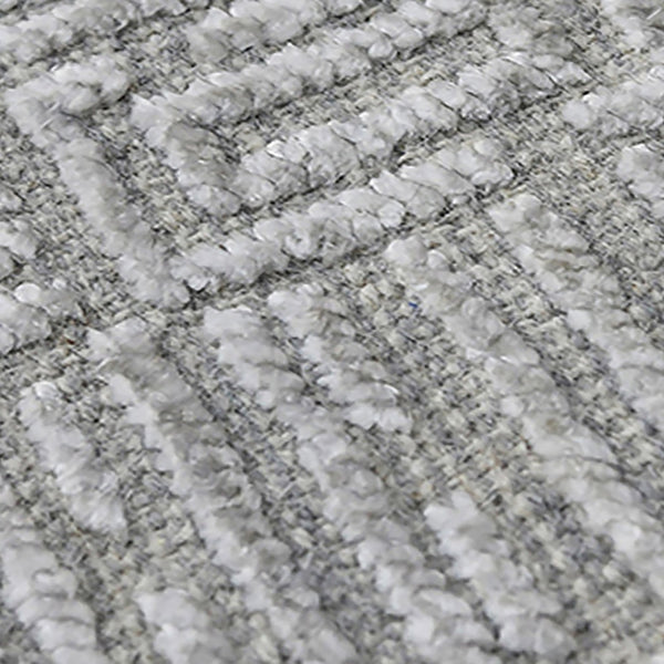 Amer Rugs Quartz Premium Hand-knotted Area Rug In Luxurious New Zealand Wool For Elegant Home Décor Silver Wool, Viscose Qua20203