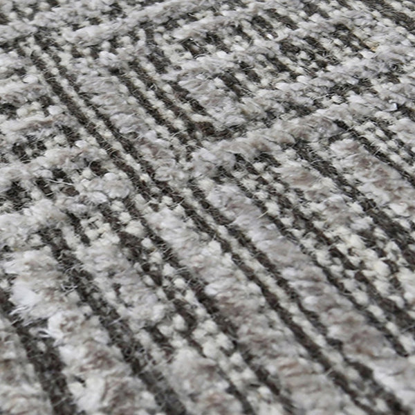 Amer Rugs Quartz Premium Hand-knotted Area Rug In Luxurious New Zealand Wool For Elegant Home Décor Smoke Wool, Viscose Qua40203