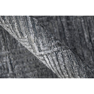 Amer Rugs Quartz Premium Hand-knotted Area Rug In Luxurious New Zealand Wool For Elegant Home Décor Indigo Wool, Viscose Qua50203