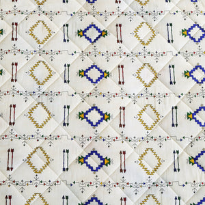 Hiend Accents Wild Horses Reversible Quilt Set - Enchanting Design With Southwestern Flair For Your Bedroom Decor Multi Color Face And Back, 100% Cotton,Fill, 100% Polyester Qw2317-tw-oc