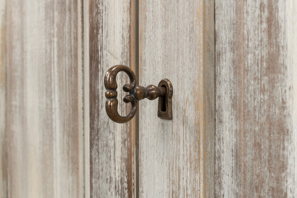 Sarreid Bellagio Sideboard 96" In Grey Oak – Stylish Storage Solution For Modern Living Spaces & Decor Grey  R061-73