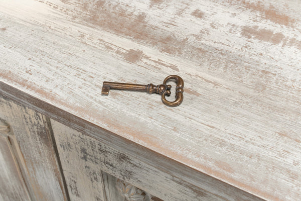 Sarreid Bellagio Sideboard 96" In Grey Oak – Stylish Storage Solution For Modern Living Spaces & Decor Grey  R061-73