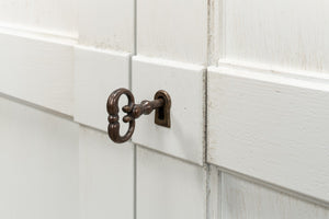 Sarreid Lionisio Buffet 75 In Cortina White Finish - Elegant Wood Buffet With 4 Stylish Doors For Storage White  R077-79w