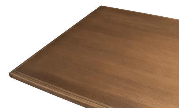 Sarreid Lionisio Trestle Table With Driftwood Finish - Rustic Charm For Your Dining Room Or Kitchen Decor Brown  R085-78