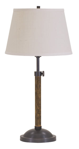 House Of Troy Richmond Adjustable Table Lamps With Elegant Walnut Column Design For Stylish Home Lighting Oil Rubbed Bronze Metal R450-ob