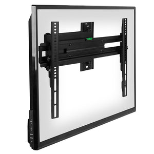English Elm FLASH MOUNT Full Motion TV Wall Mount - Heavy-Duty Steel, Easy Install, Fits Most 32"-55" TVs, 55LB Capacity Black In Stock. Usually ships in 24 - 48 business hours RA-MP005-GG