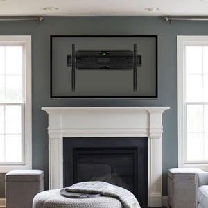 English Elm FLASH MOUNT Full Motion TV Wall Mount - Heavy-Duty Steel, Easy Install, Fits Most 32"-55" TVs, 55LB Capacity Black In Stock. Usually ships in 24 - 48 business hours RA-MP006-GG