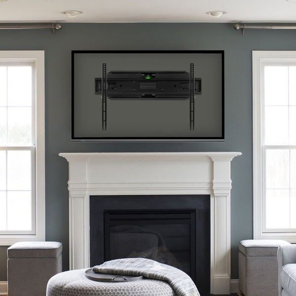 English Elm FLASH MOUNT Full Motion TV Wall Mount - Heavy-Duty Steel, Easy Install, Fits Most 32"-55" TVs, 55LB Capacity Black In Stock. Usually ships in 24 - 48 business hours RA-MP006-GG