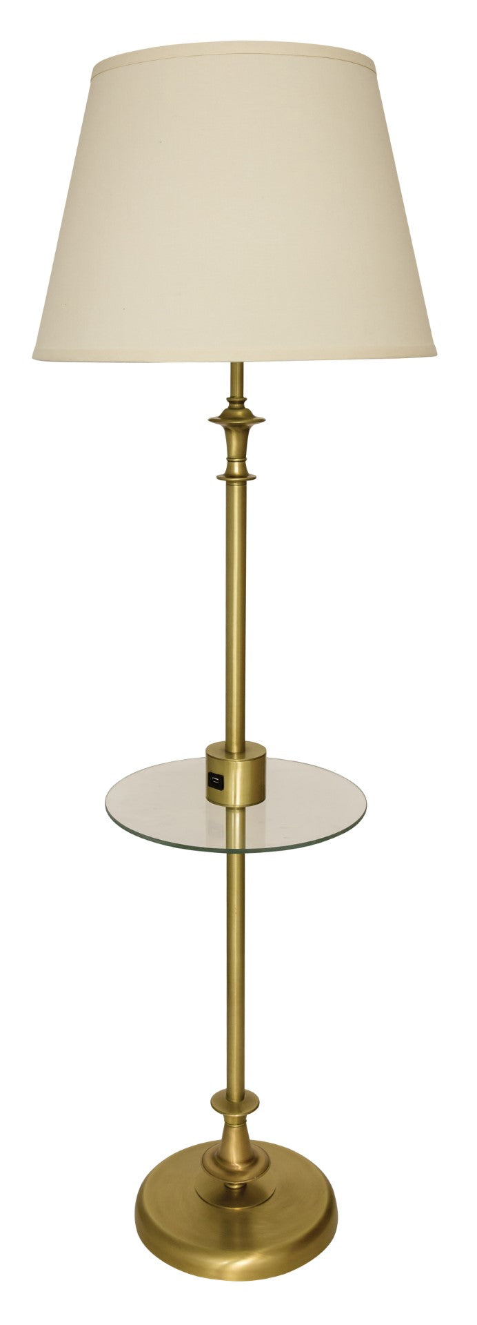 House Of Troy Randolph Swing Arm Floor Lamps - Stylish Adjustable Lighting For Modern Living Spaces And Decor Antique Brass Metal Ra302-ab