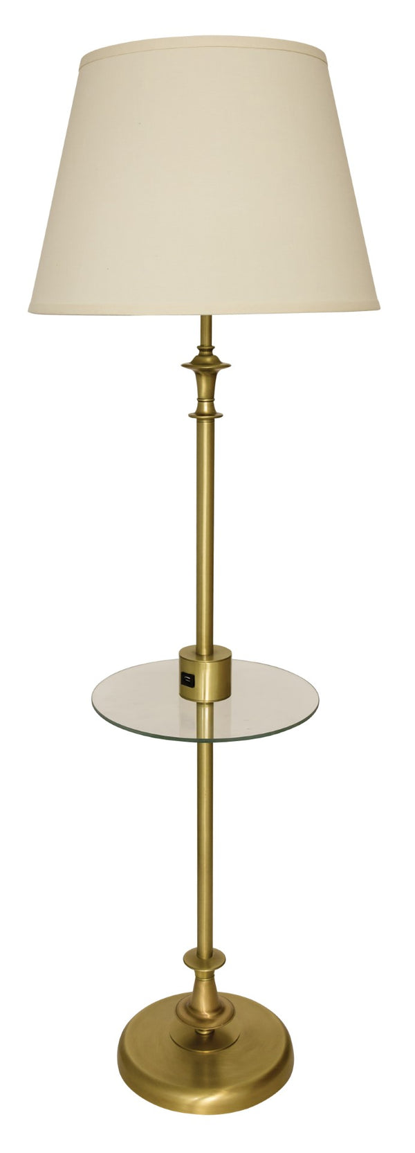 House Of Troy Randolph Swing Arm Floor Lamps - Stylish Adjustable Lighting For Modern Living Spaces And Decor Antique Brass Metal Ra302-ab